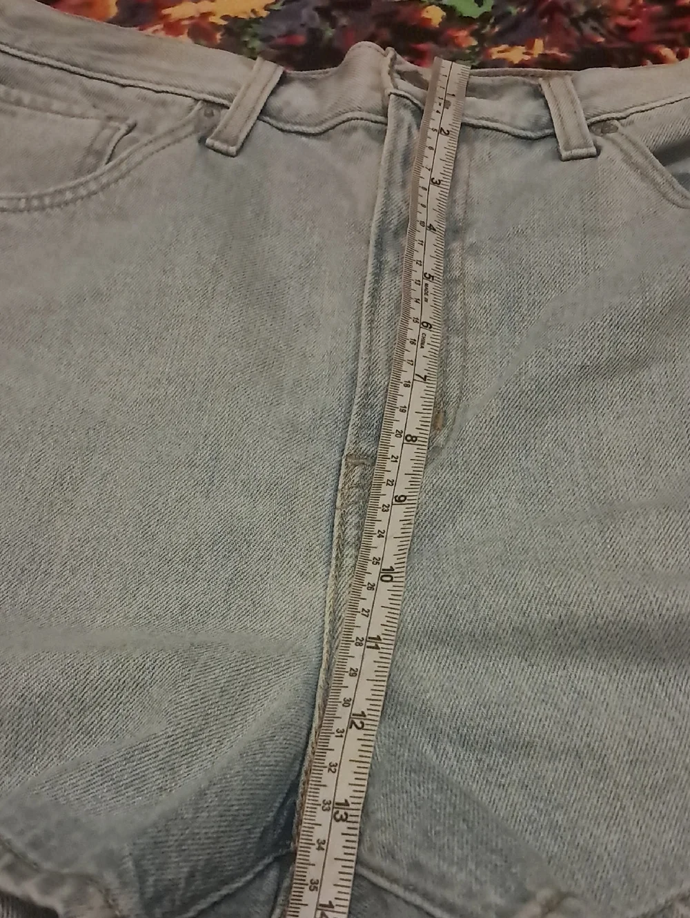 Denim Levi High Waisted Mom Shorts - Picture 8 of 8